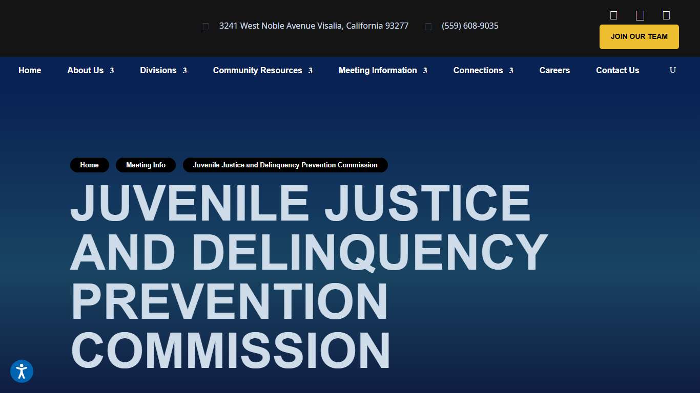 Juvenile Justice and Delinquency Prevention Commission - Tulare County Probation Department